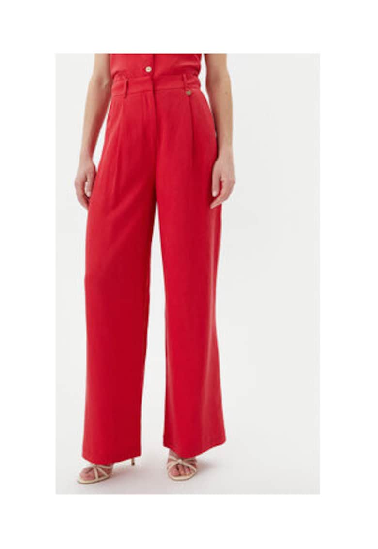 Pantaloni dama - LS2514010 030 - in - rosu -