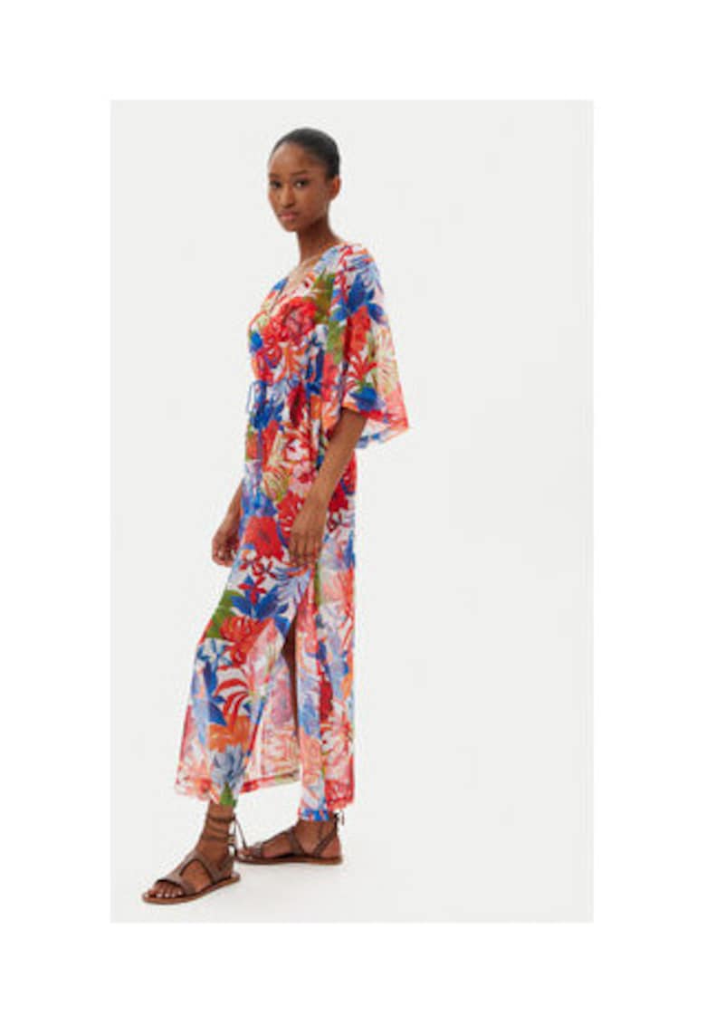 Rochie BL596 C22 - colorat - poliester - multicolor -