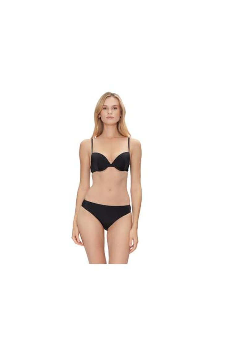 Lenjerie intima sport dama - Emporio Armani - neagra - poliester-elastan -