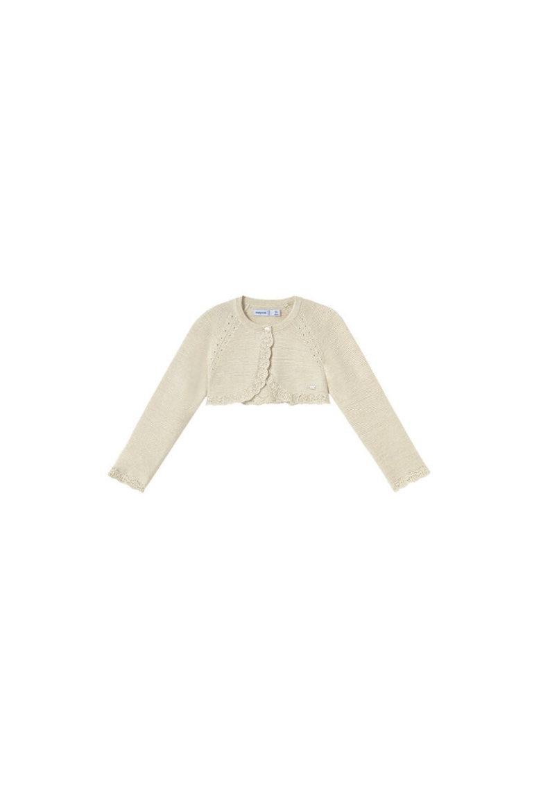 Pulover copii - 306 SAMPANIE - bej - viscoza si bumbac -