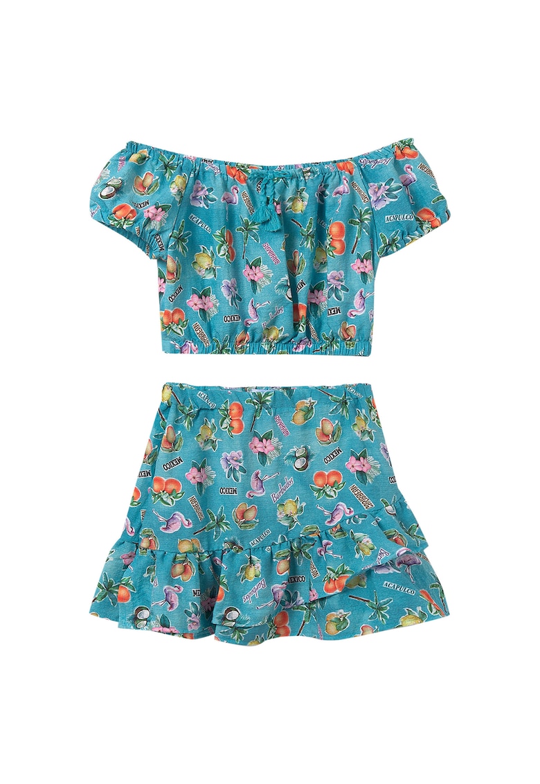 Compleu pentru copii - PRIMAR-6989 80 - poliester/elastan - albastru Compleu pentru copii - PRIMAR-6989 80 - poliester/elastan - albastru