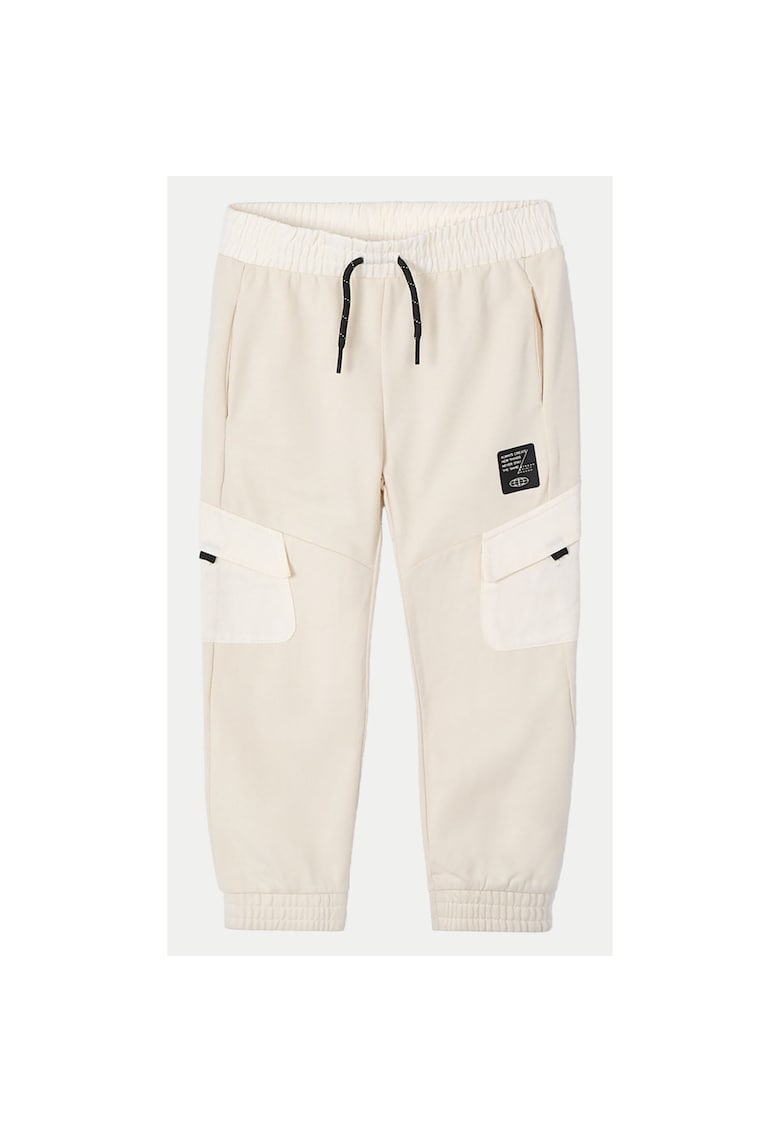 Pantaloni copii - 3570 68 - bumbac si poliester - bej