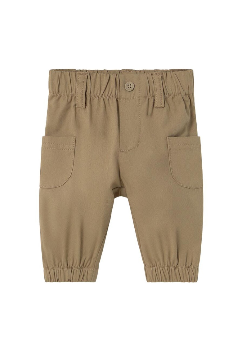 Pantaloni copii 1563 - Bumbac/Viscoza - Maro -