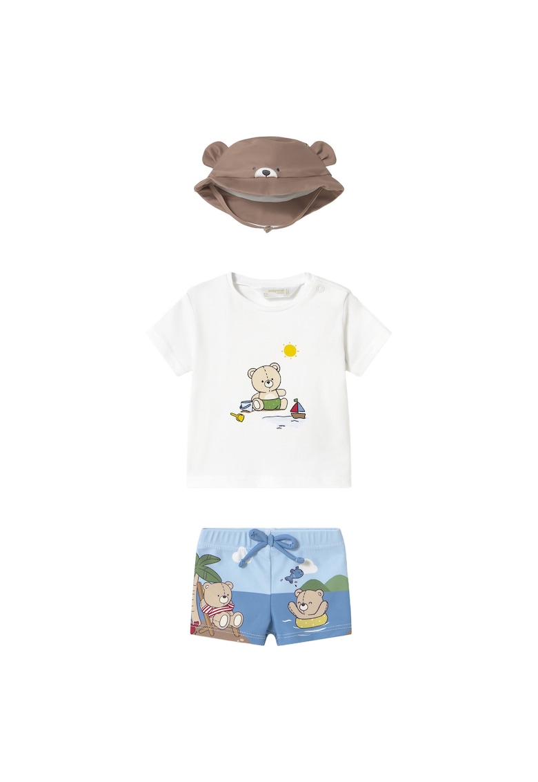 Compleu copii - PRIMAR-1618 71 URSI - colorat - bumbac si poliester Compleu copii - PRIMAR-1618 71 URSI - colorat - bumbac si poliester