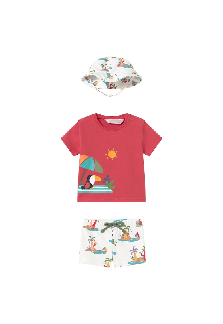 Compleu copii - 1618 72 Pomelo - colorat - bumbac si poliester - Compleu copii - 1618 72 Pomelo - colorat - bumbac si poliester -