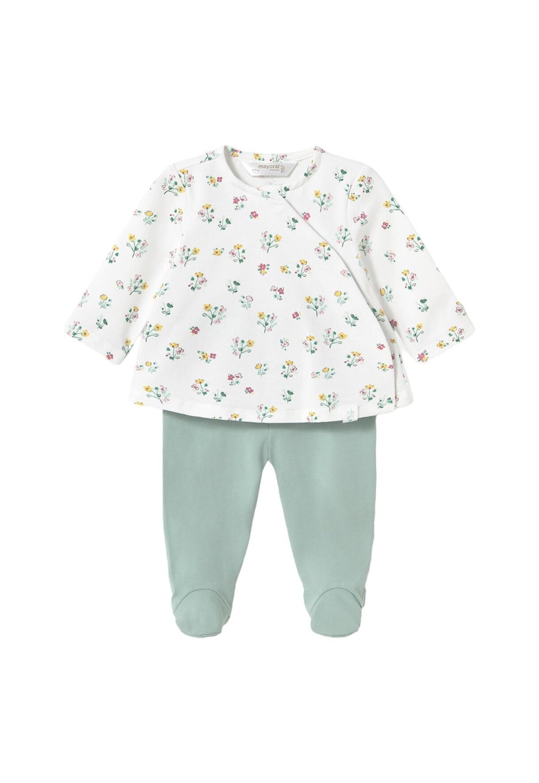 Pijamale copii 1588 - Bumbac/Elastan - Verde -