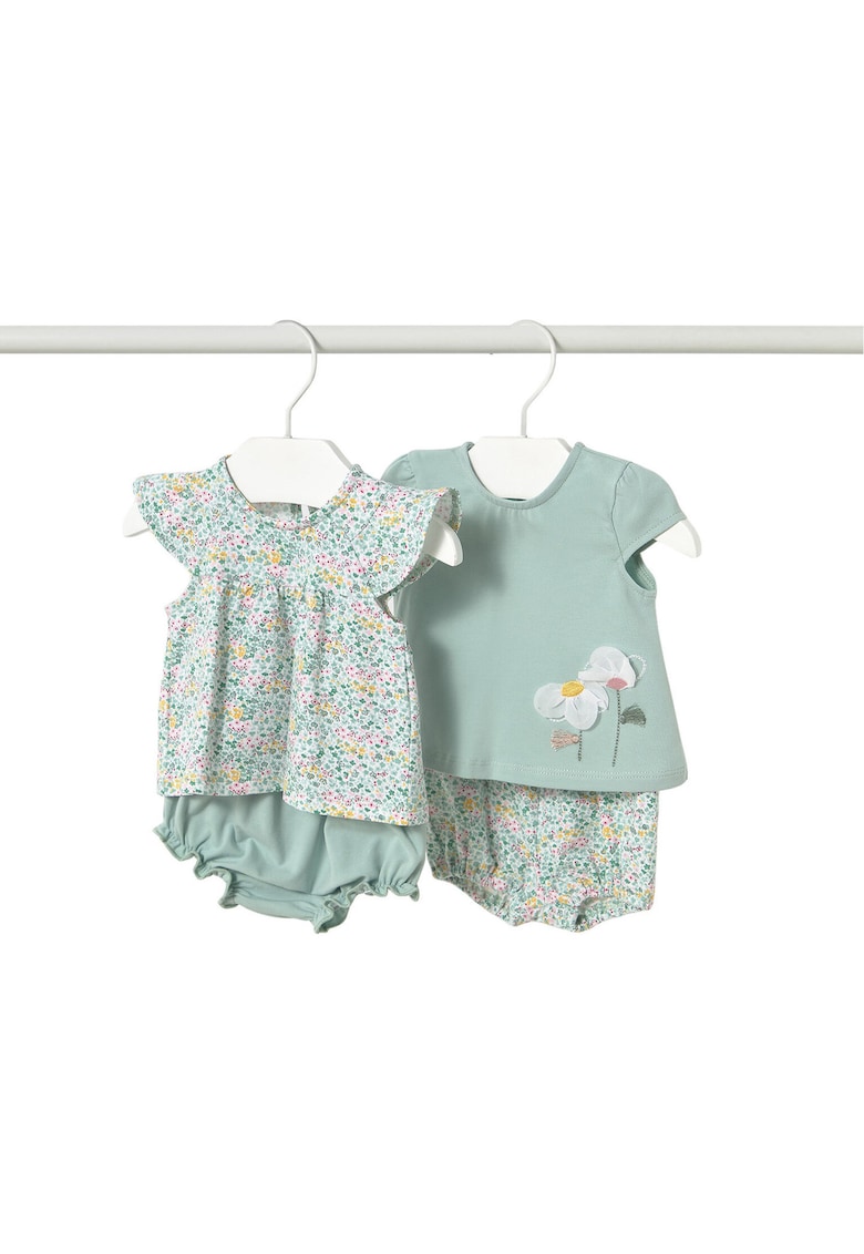 Set 2 Compleuri pentru copii - 1663 26 JADE - bumbac/elastan - verde