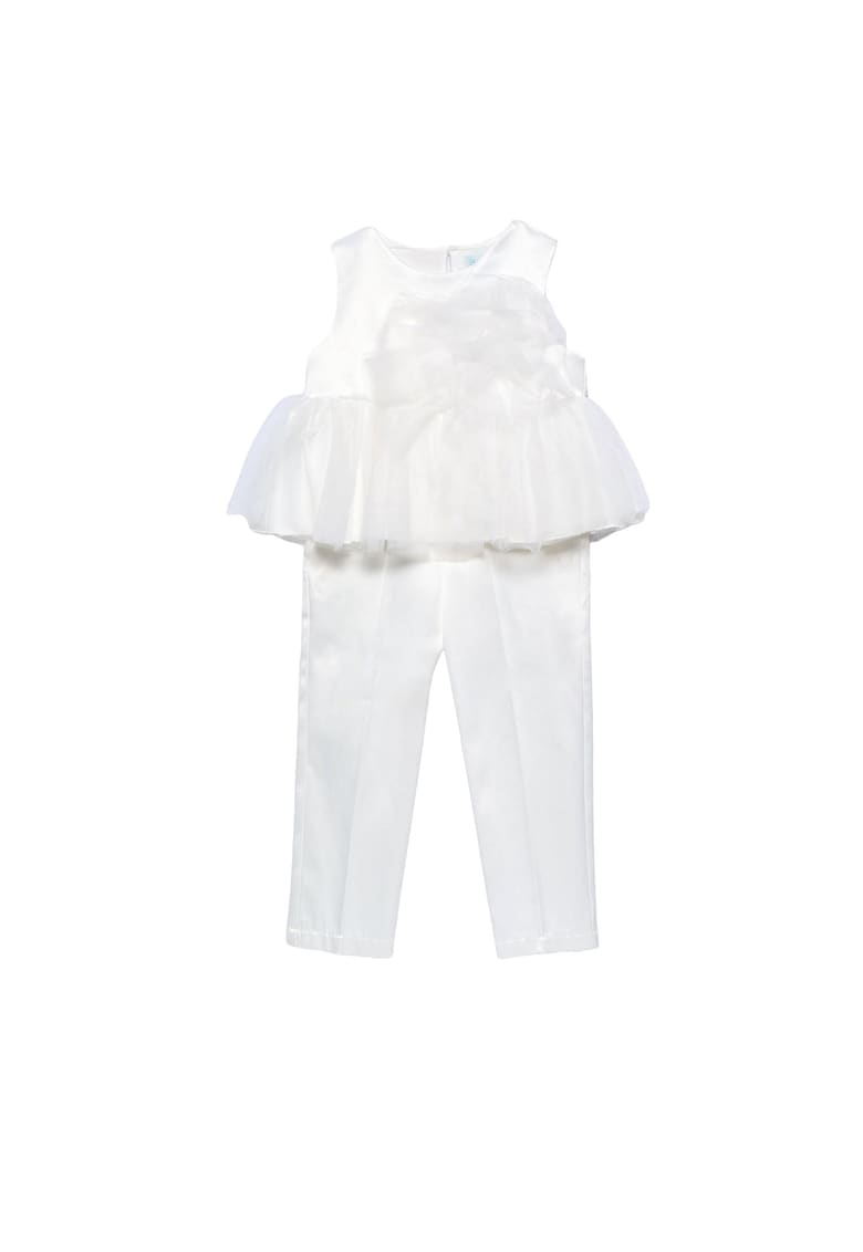 Compleu copii - Abel & Lula - poliester/elastan/poliamida - alb Compleu copii - Abel & Lula - poliester/elastan/poliamida - alb