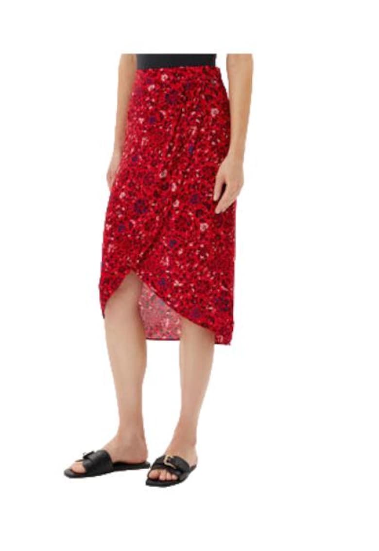 Fusta - PL901199 - rosu - 100% viscoza