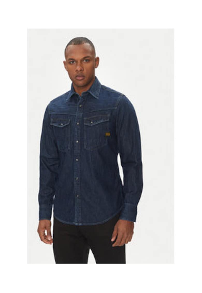 G-Star RAW Camasi barbati - G STAR RAW - denim - bleumarin -