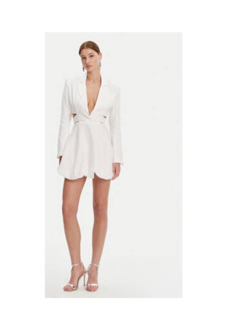 Rochie model ORCHIDEE - 100% in - alb