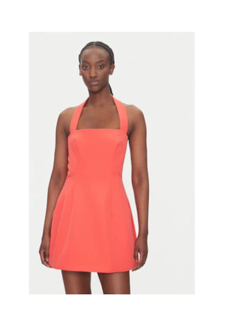 Rochie model 59857DB - rosu - poliester