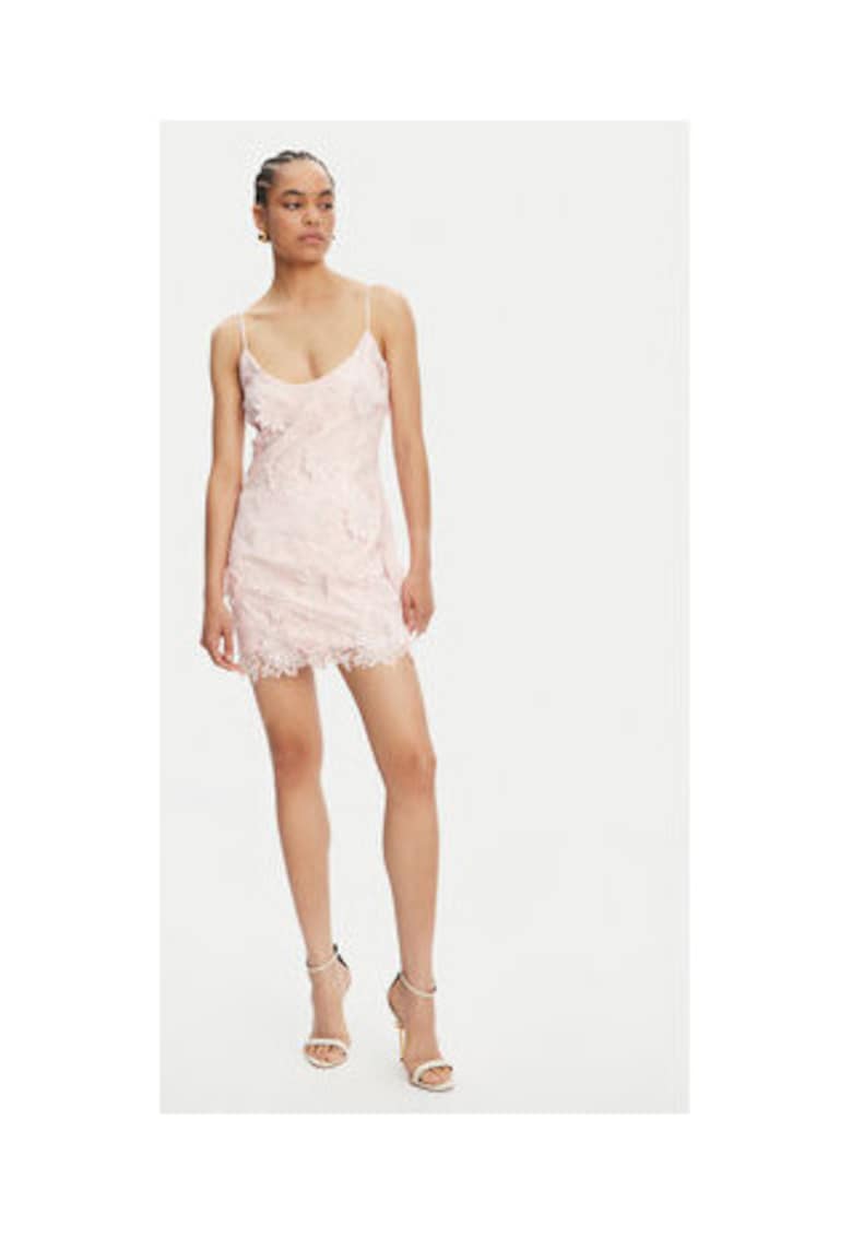 Rochie model 59826DB - roz deschis - 100% poliester