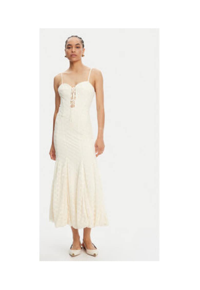 Rochie model 59928DB - bej - 45% poliamida -
