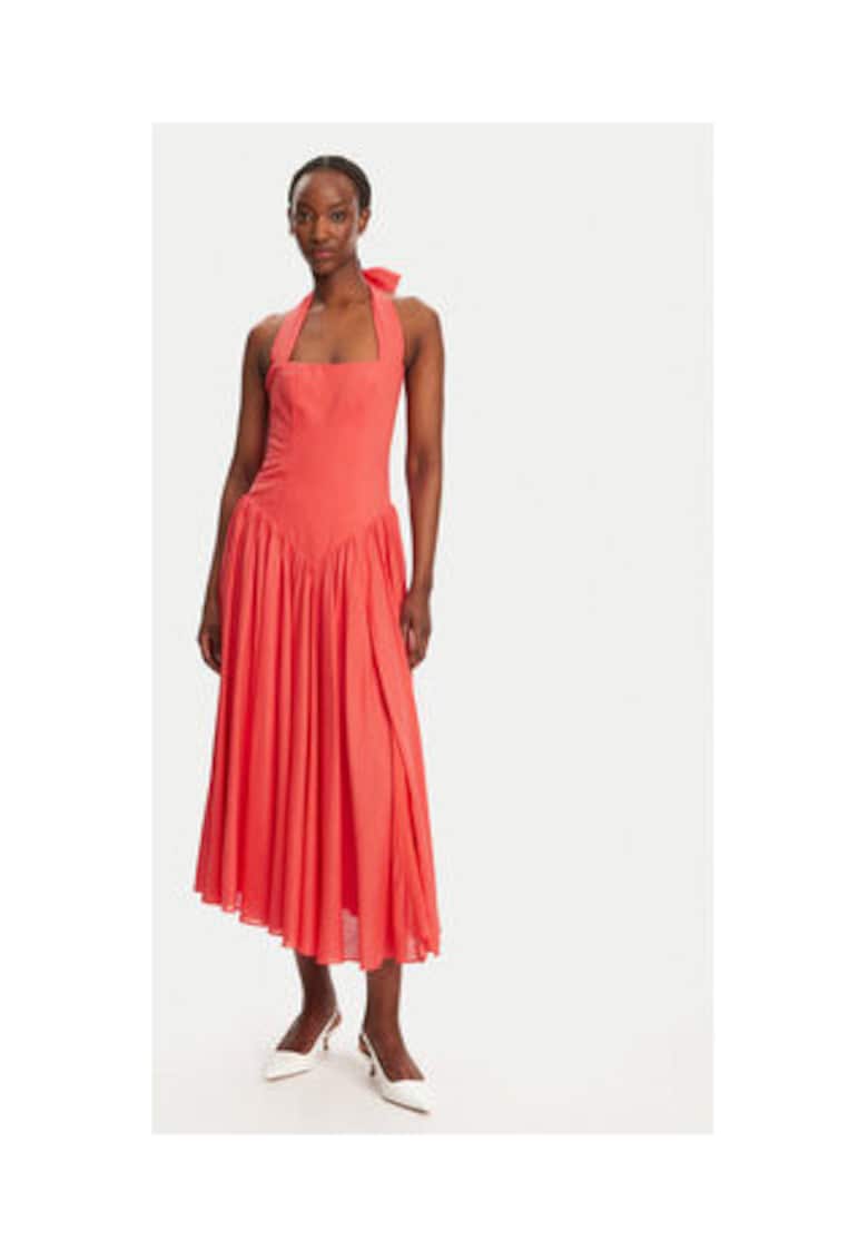 Rochie model 59803DB1 - viscoza coral