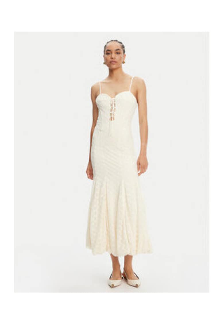 Rochie - poliamida - bej - S