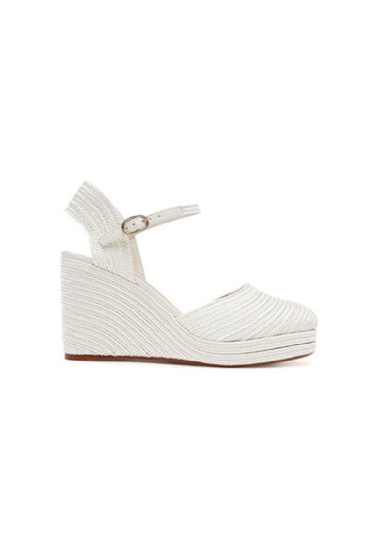 Castaner Espadrile dama 023115-200 - Textil - Alb
