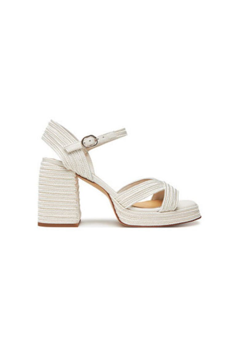 Castaner Espadrile dama 023116-200 - Textil - Alb