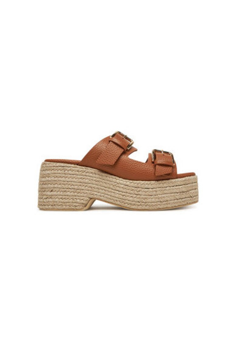 Espadrile dama SA28268I0MTD0230 - Piele naturala - Maro