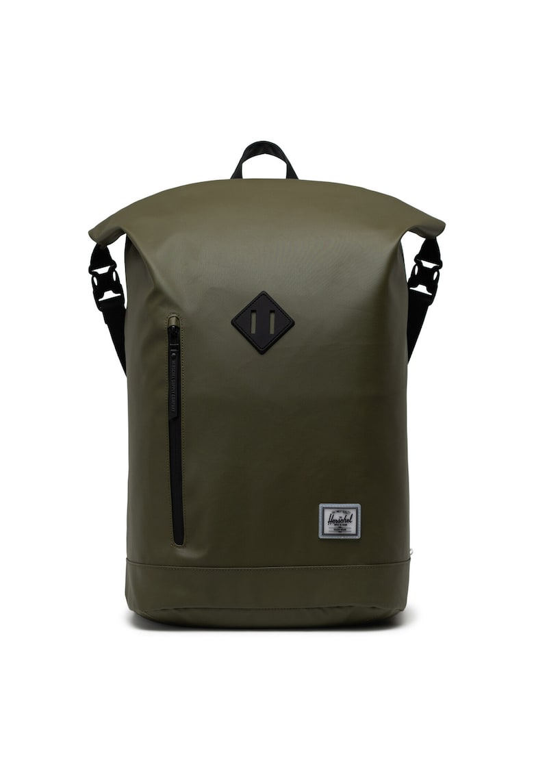 Ghiozdan unisex 11194 - Piele ecologica - One-Size - Verde