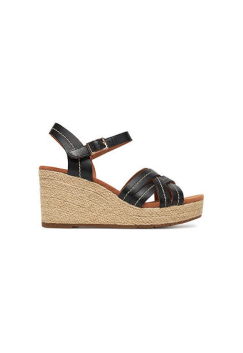 Clarks Sandale dama 26181462 - Piele naturala - Negru - Negru