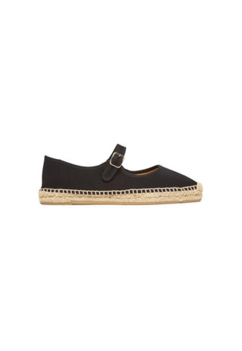 Castaner Espadrile dama 025551-100 - Textil - Negru - Negru