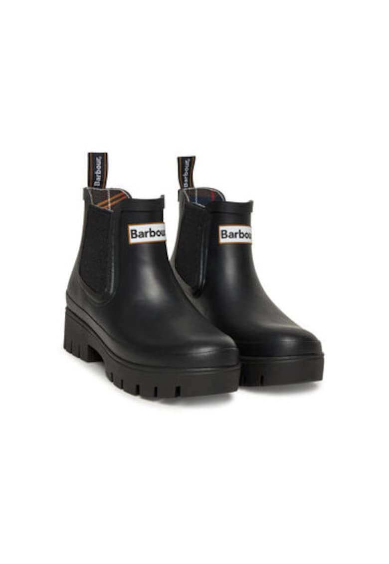 Barbour Cizme dama LRF0100BK11 - Sintetic - Negru