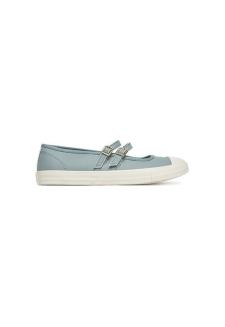Balerini A11492C - Piele ecologica - Albastru - Albastru