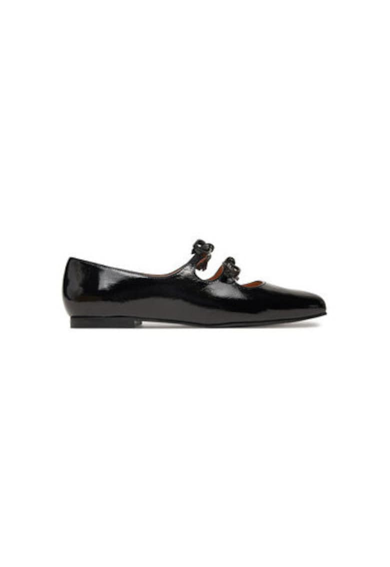 Balerini SHIRLEY BALERINY - Piele naturala - Negru - Negru