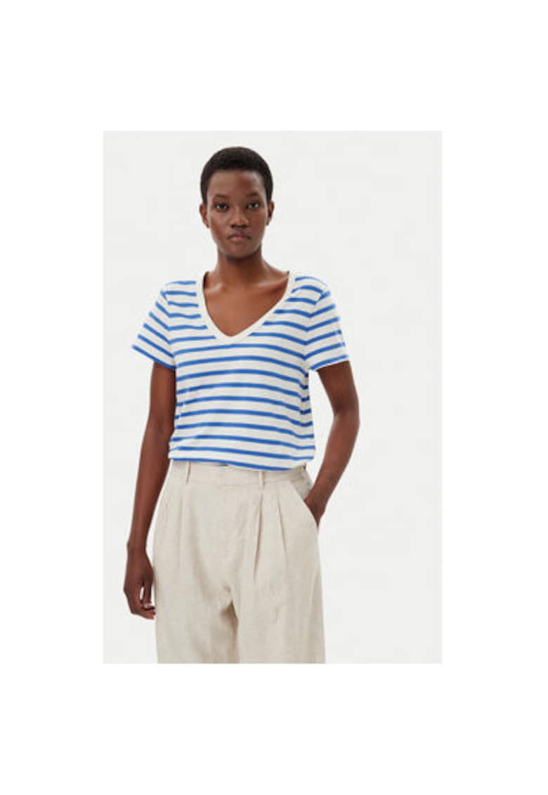 Tricou dama 721625-02 - Bumbac - Albastru - Albastru
