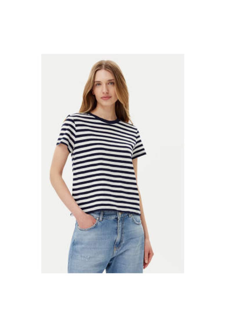 Tricou dama 723661-00 - Bumbac - Bleumarin