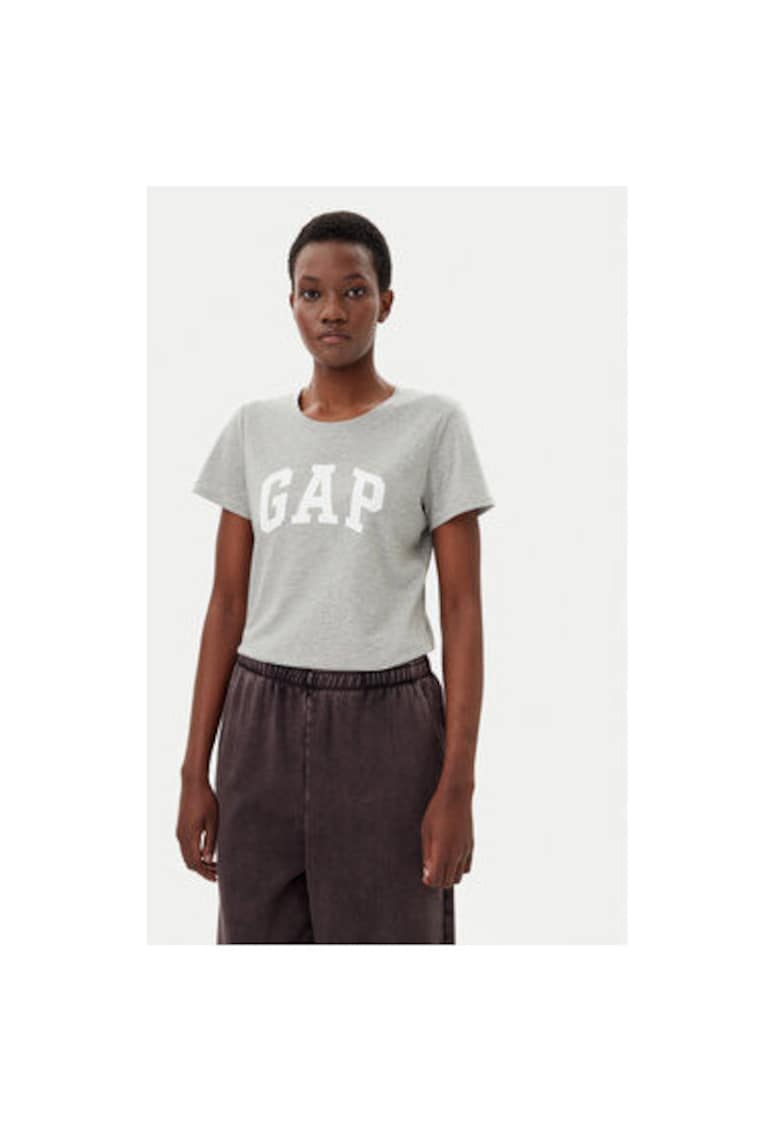 Tricou dama 729555-05 - Bumbac - Gri - Gri
