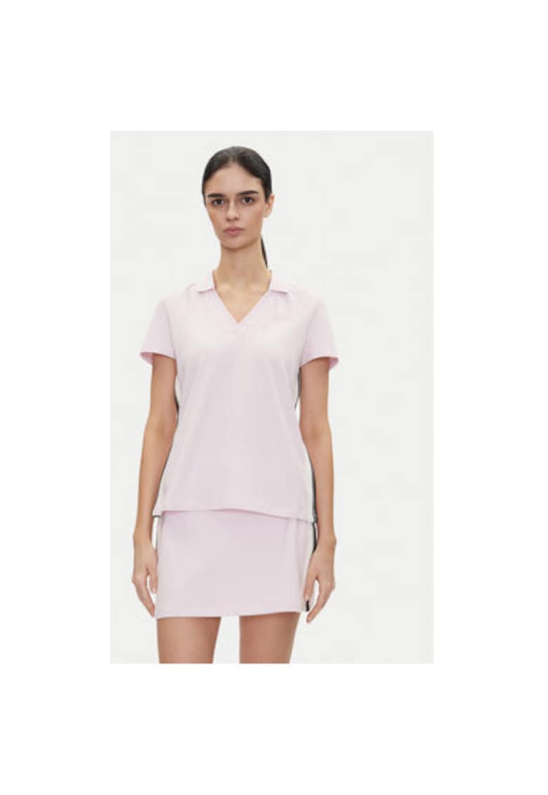 Tricou polo dama DP5T1212 - Bumbac - Roz Tricou polo dama DP5T1212 - Bumbac - Roz