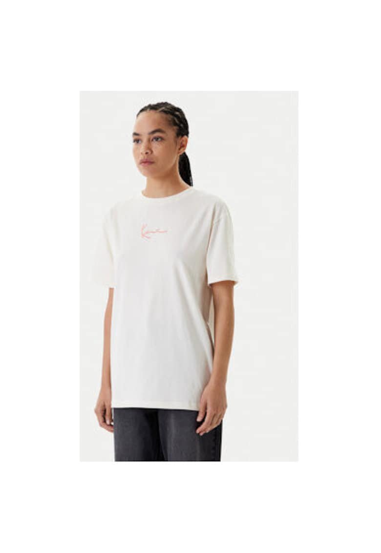 Tricou dama PD00005460 - Bumbac - Alb