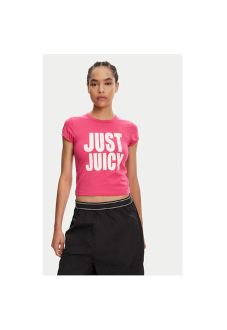 Tricou dama JCGCT125040 - Bumbac - Roz Tricou dama JCGCT125040 - Bumbac - Roz