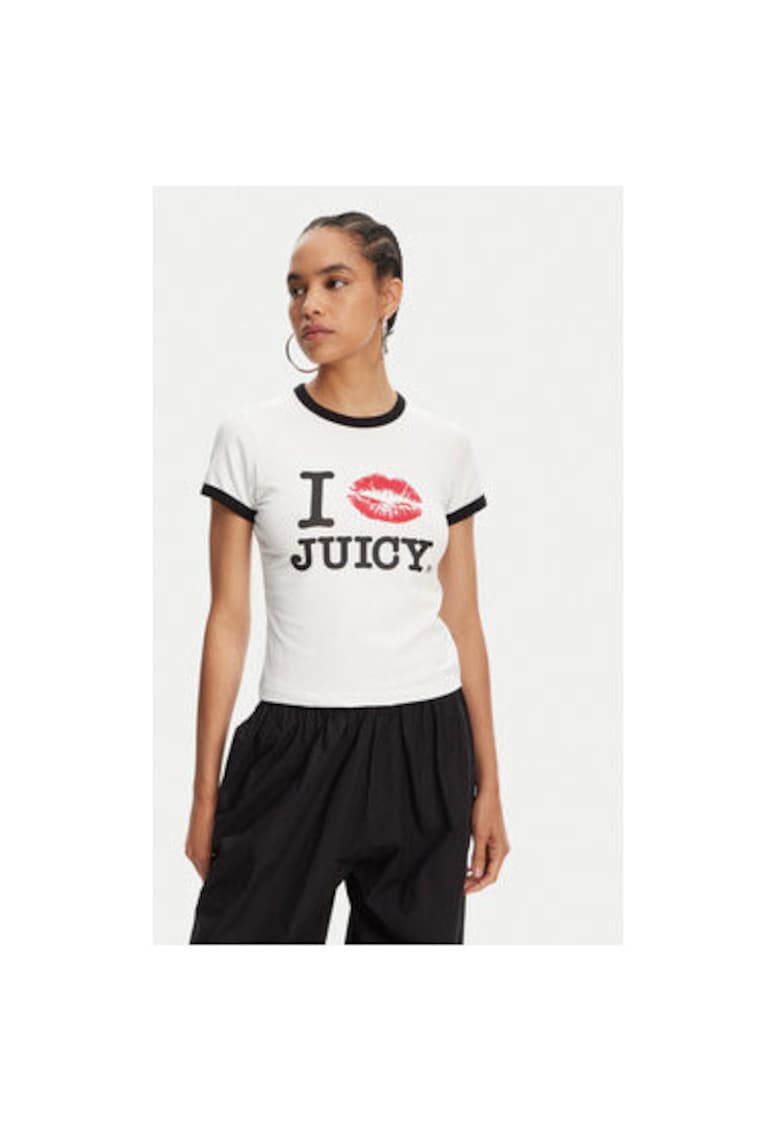 Tricou dama JCWCT125318 - Bumbac - Alb