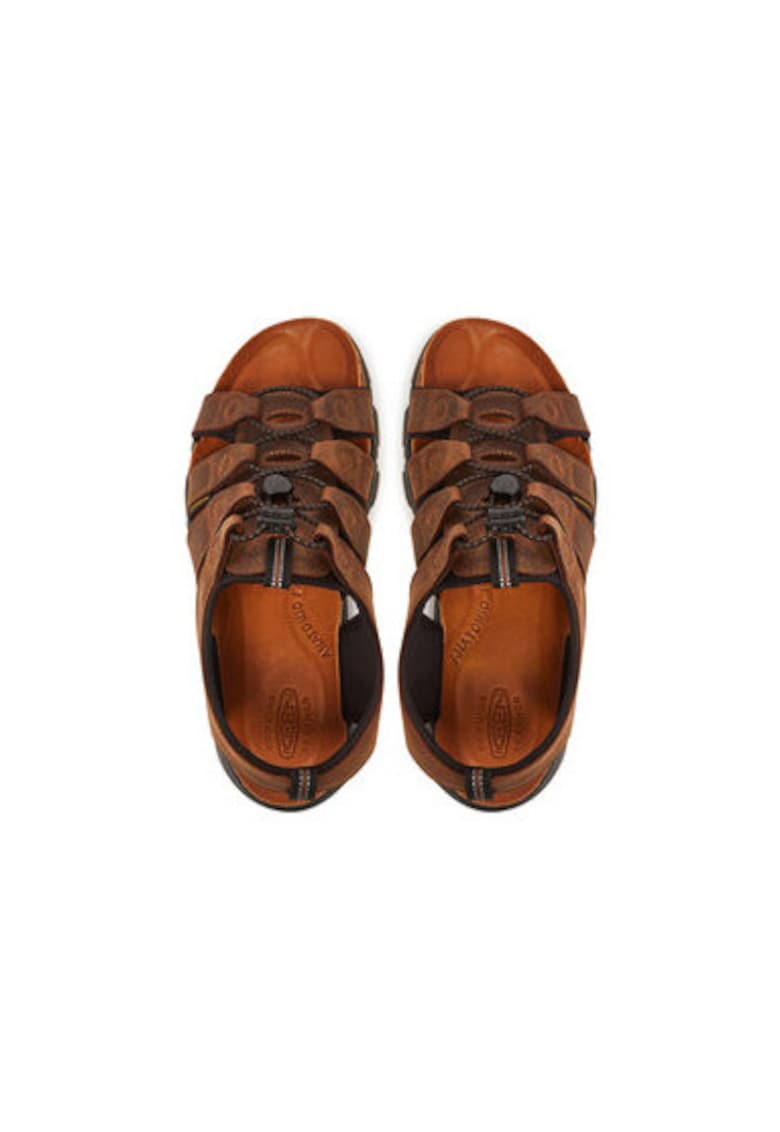 Sandale barbati 1027340 - Piele naturala - Maro - Maro