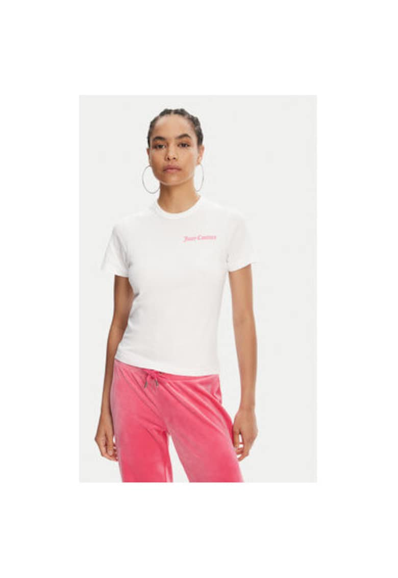 Tricou dama JCWCT125319 - Bumbac - Alb - Alb