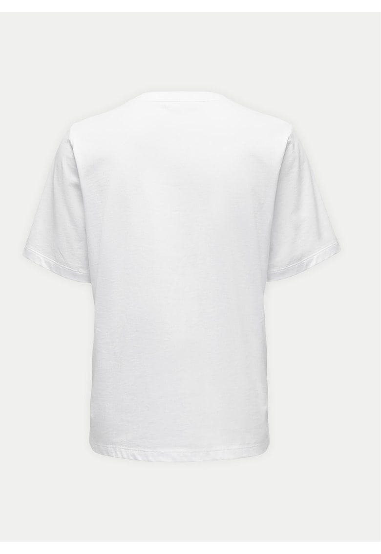 Tricou dama 15270390 - Bumbac - XS INTL - Alb