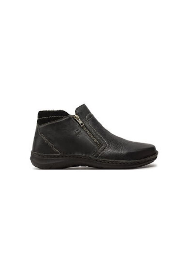 Ghete barbati 44904 - Piele naturala - Negru