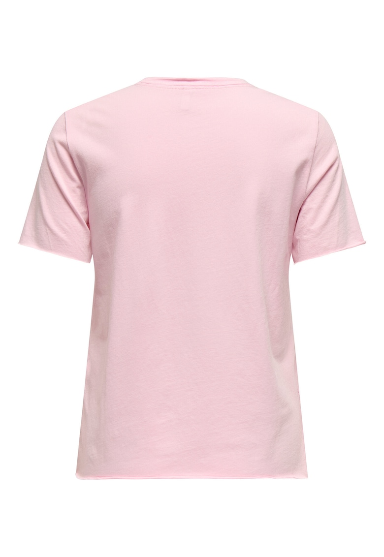 Tricou dama 15307412 - Bumbac organic - Roz - Roz