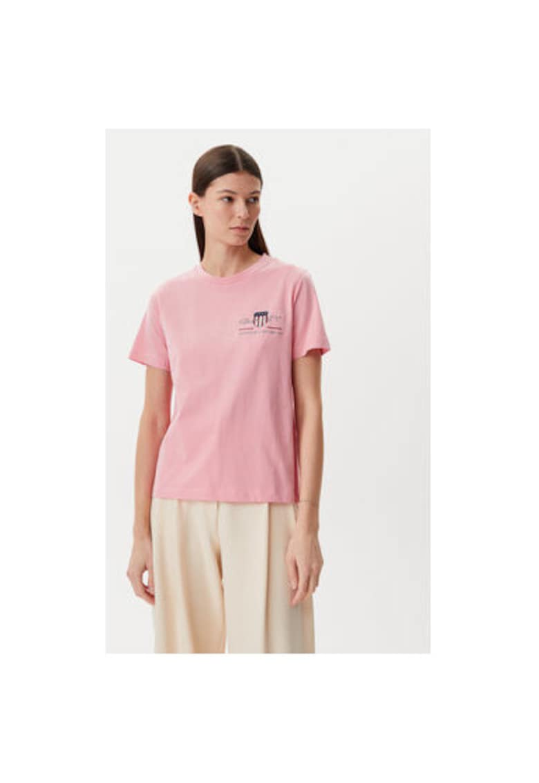 Tricou dama 4200277 - Bumbac - Roz - Roz