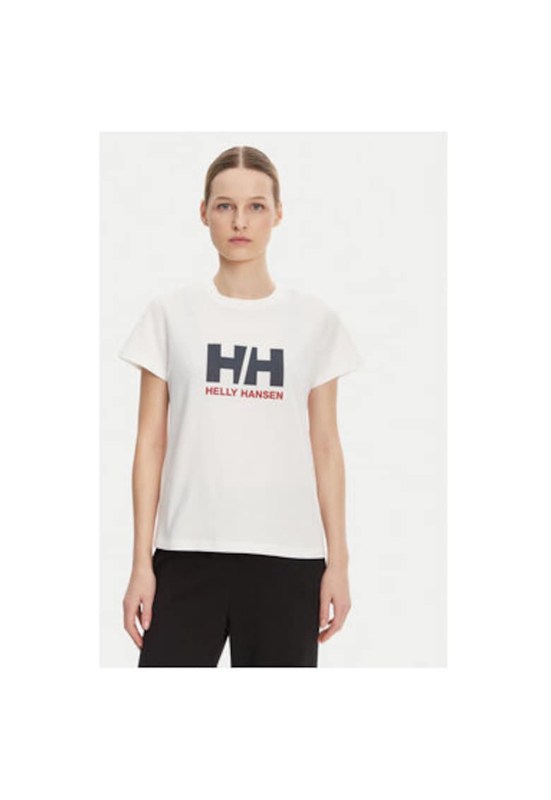 Tricou dama 54593 - Bumbac - Alb