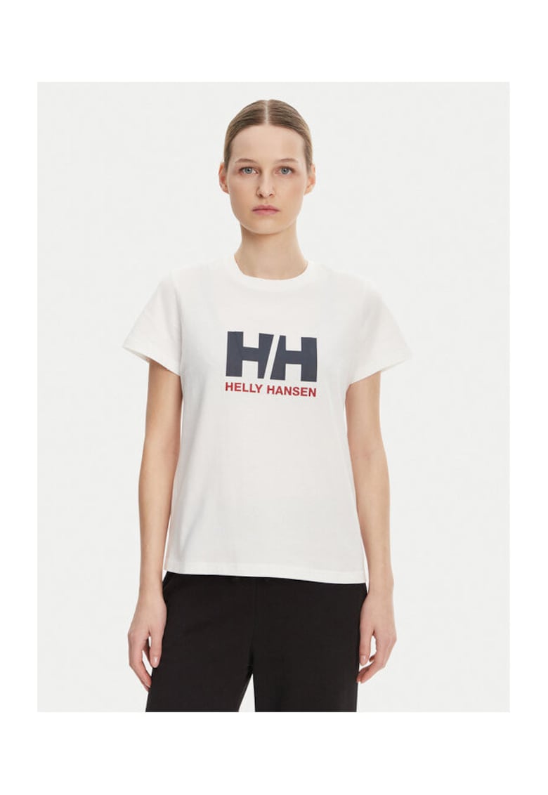 Tricou dama 54593 - Bumbac - Alb - Alb