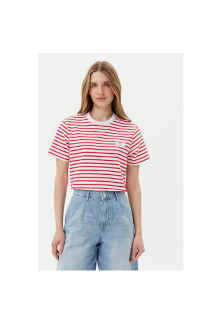 Tricou dama  10019322 30046131 - Bumbac - Rosu