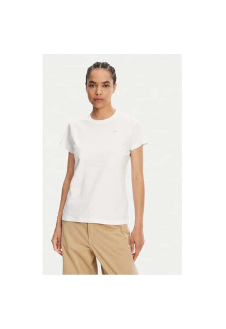 Tricou dama  62115RW - Bumbac - Alb