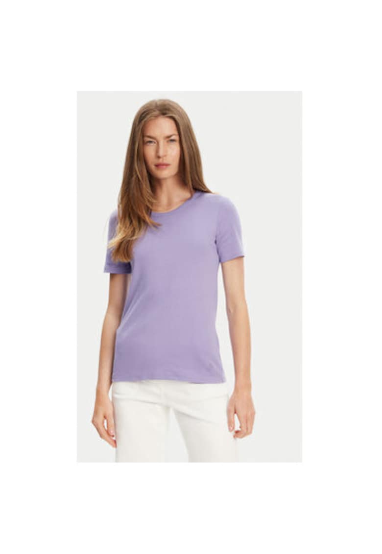 Tricou dama 3GA2E16A0 - Bumbac - Mov - Mov