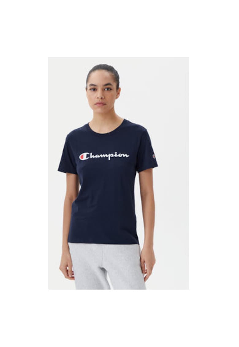 Tricou dama 118090 - Bumbac - Bleumarin - Bleumarin