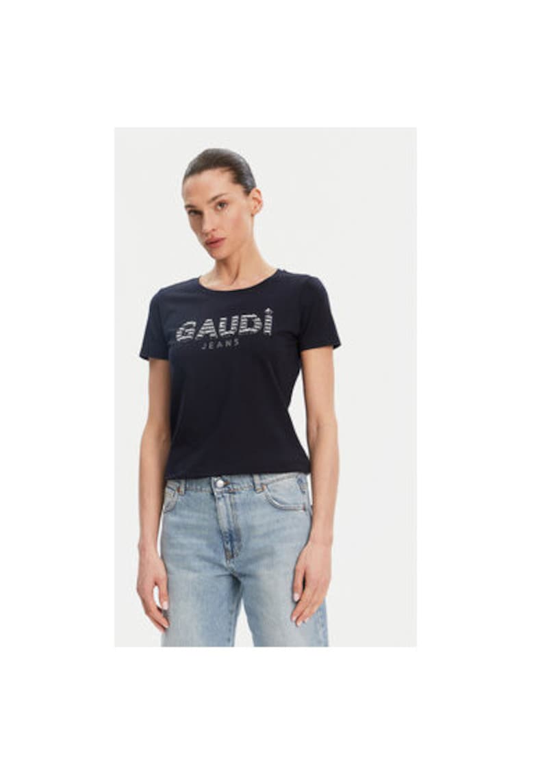 Tricou dama 511BD64021 - Bumbac - Bleumarin