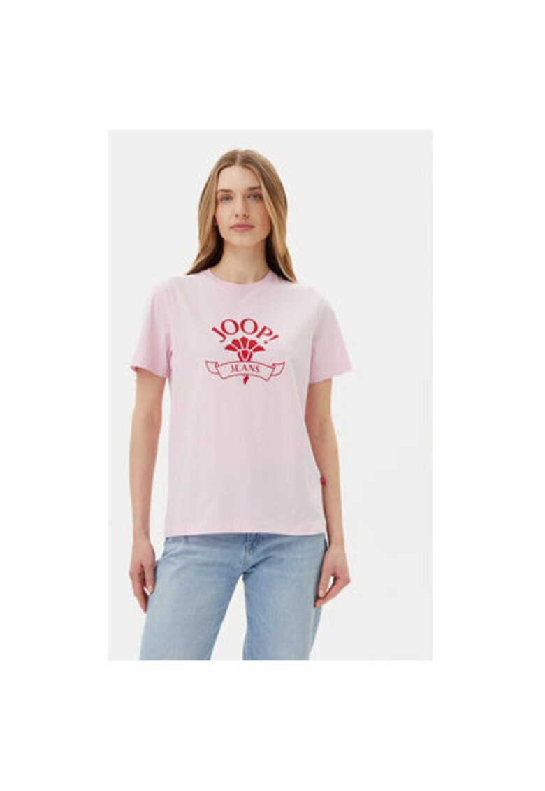 Tricou dama  10019318 30046273 - Bumbac - Roz